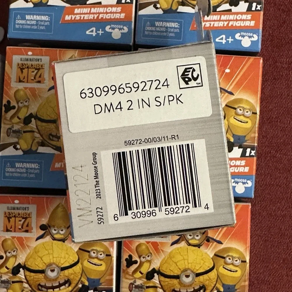 Lot 8 - Despicable Me 4 Minions Mini Mystery Series 1 Figures Sealed